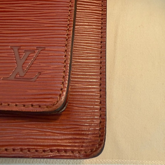 Louis Vuitton 2 Way Hand Bag Monceau Brown Epi - Picture 8 of 14